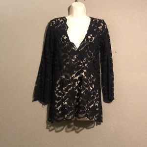 Lace Swim Cover Up